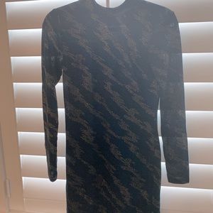 Topshop Logan sleeve embellished mini dress
